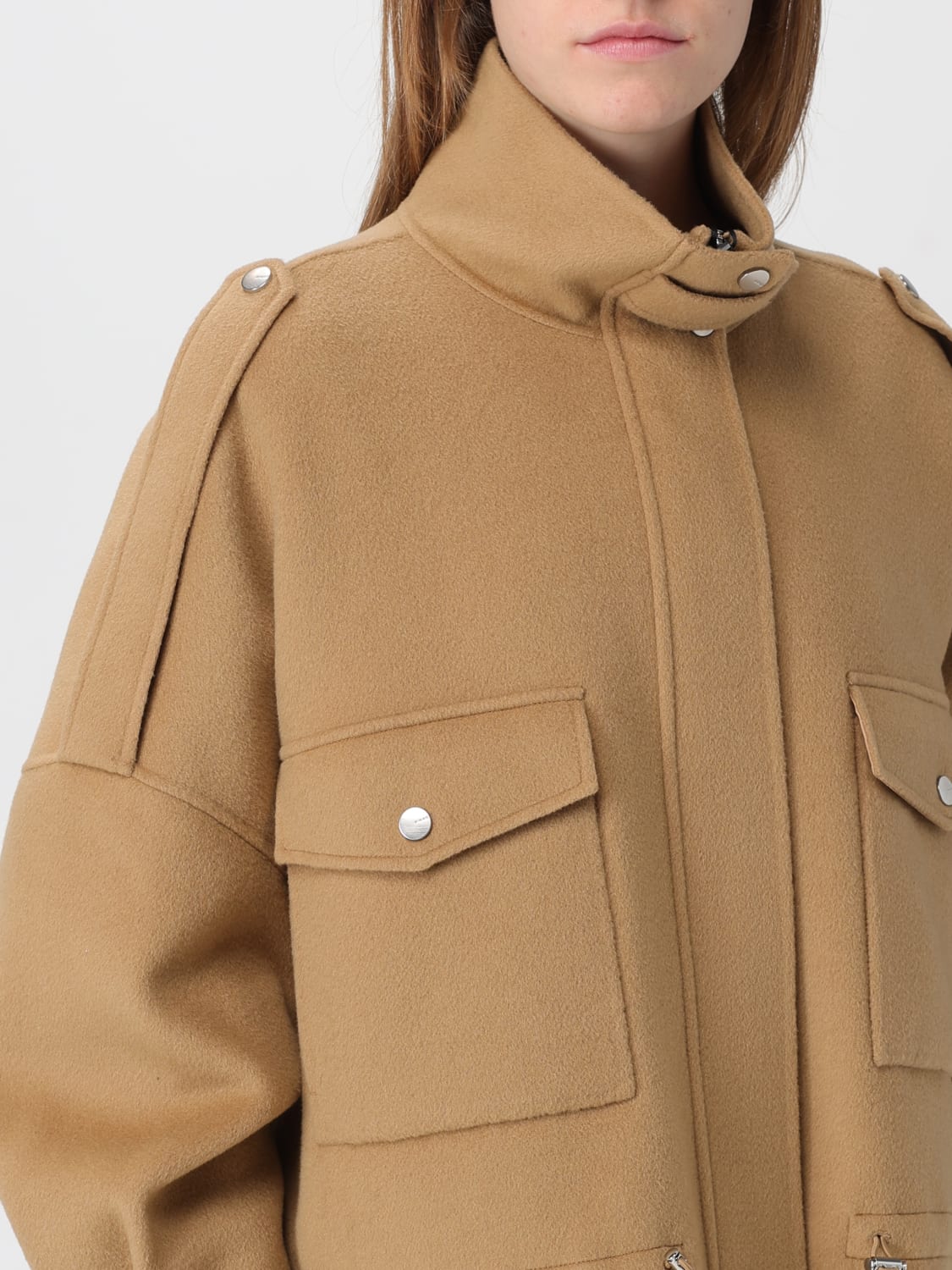 PINKO MANTEAU: Veste femme Pinko, Beige - Img 4