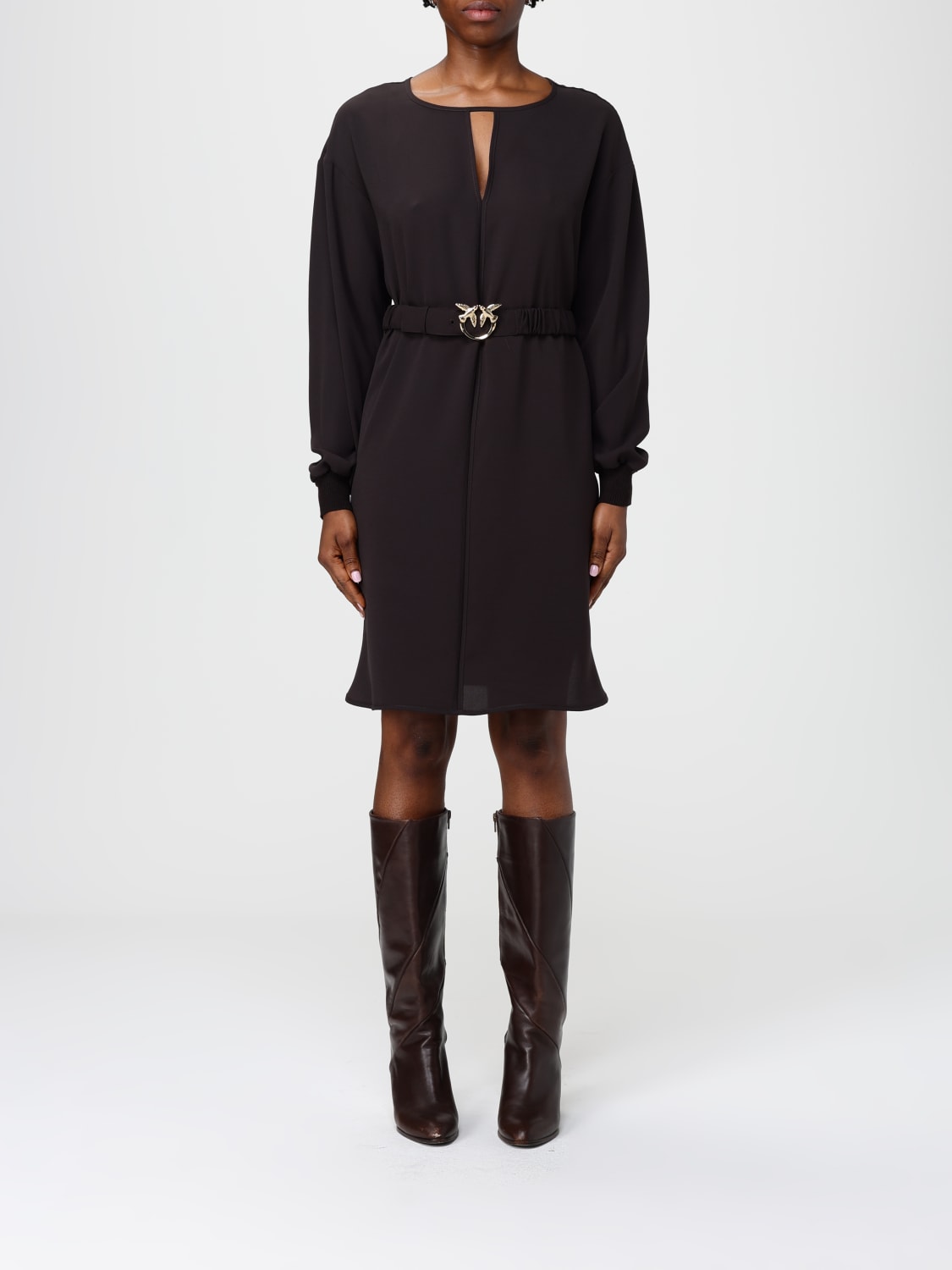 PINKO KLEID: Kleider damen Pinko, Braun - Img 1