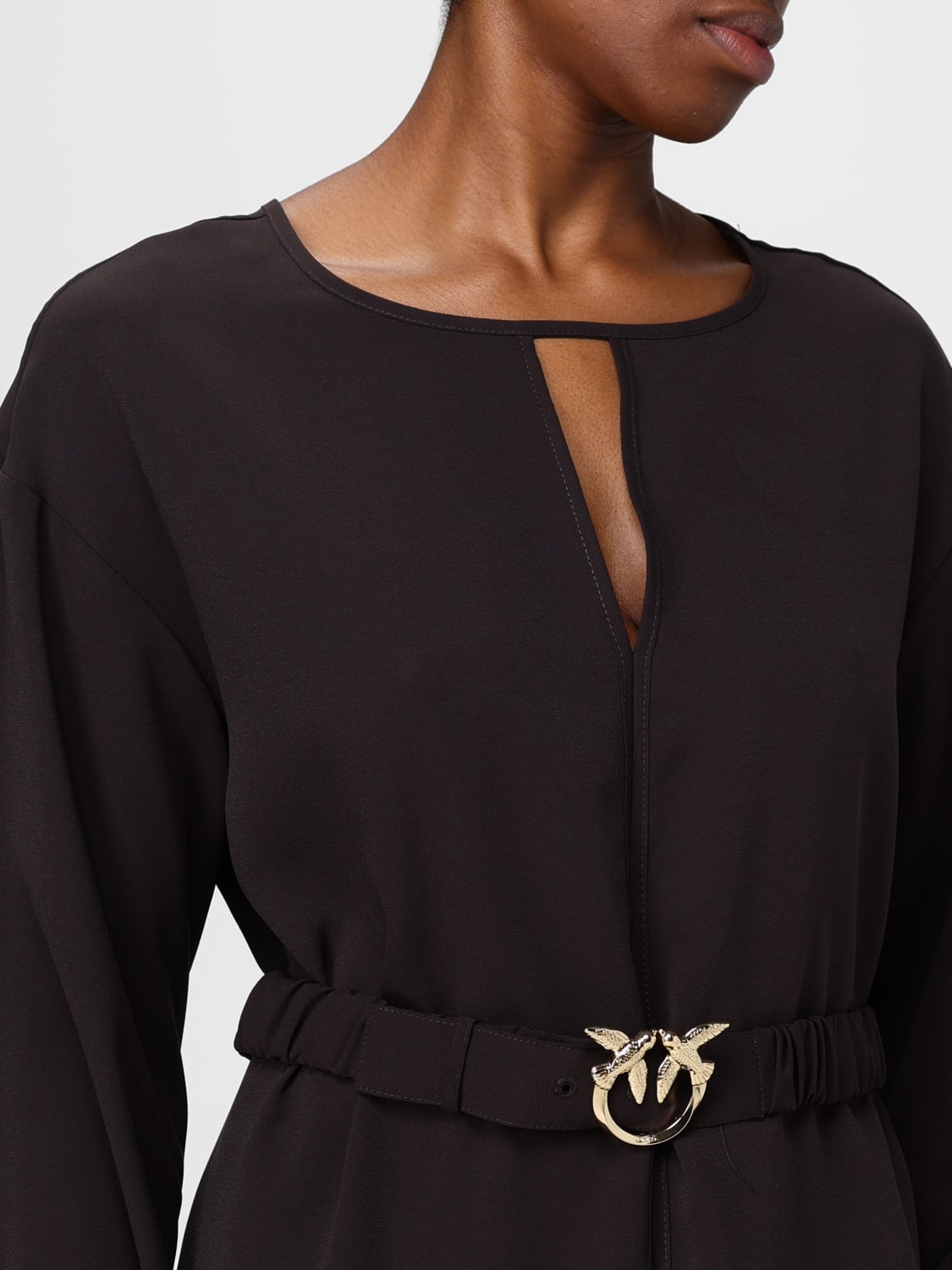 PINKO KLEID: Kleider damen Pinko, Braun - Img 3