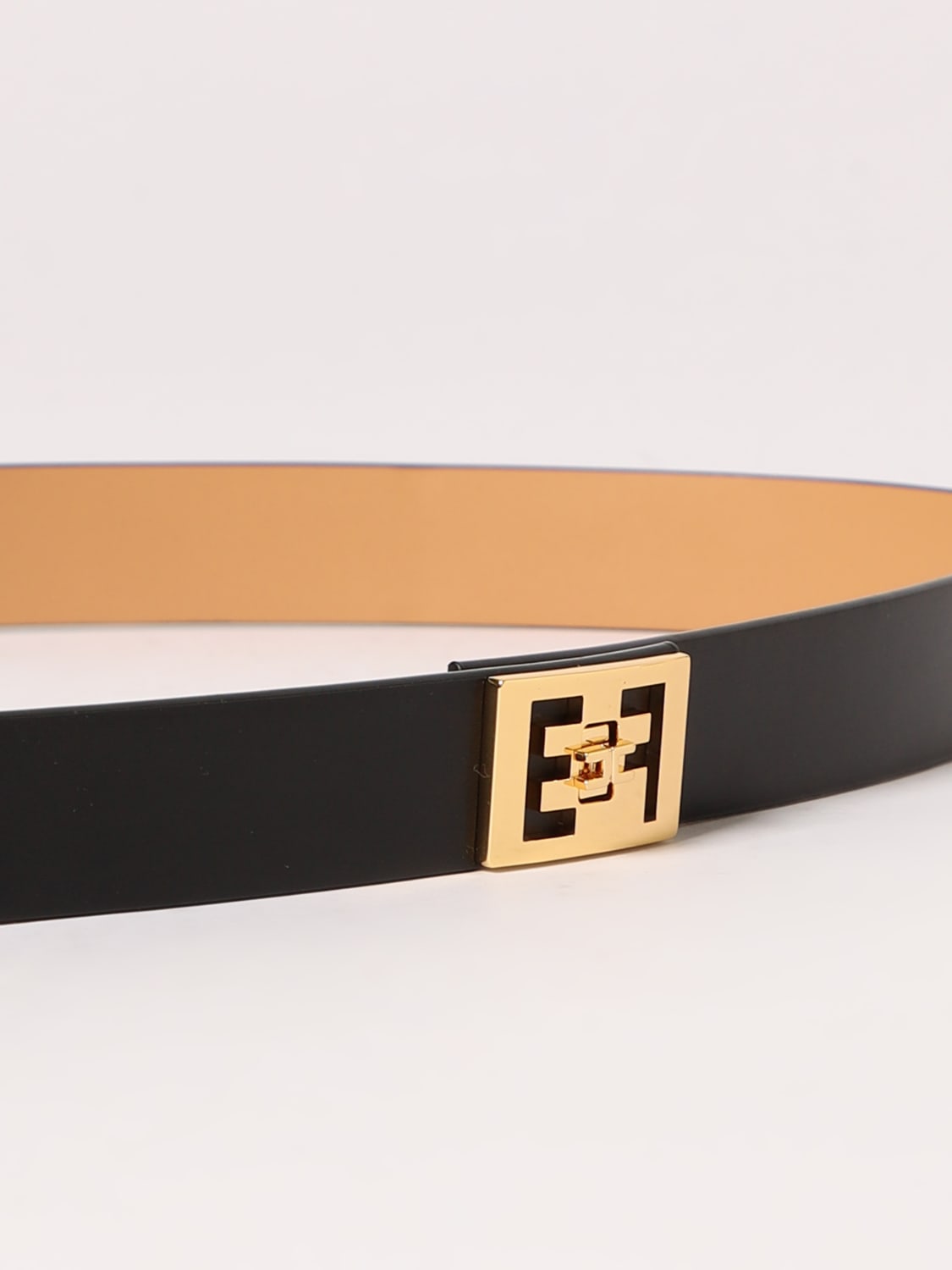 ELISABETTA FRANCHI CINTURA: Cintura Elisabetta Franchi in pelle sintetica , Nero - Img 2