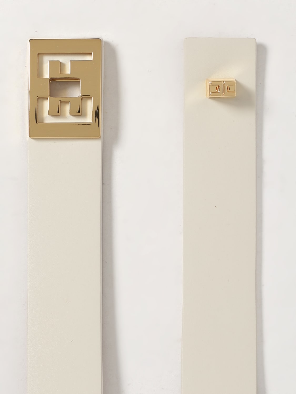 ELISABETTA FRANCHI BELT: Belt woman Elisabetta Franchi, Milk - Img 3