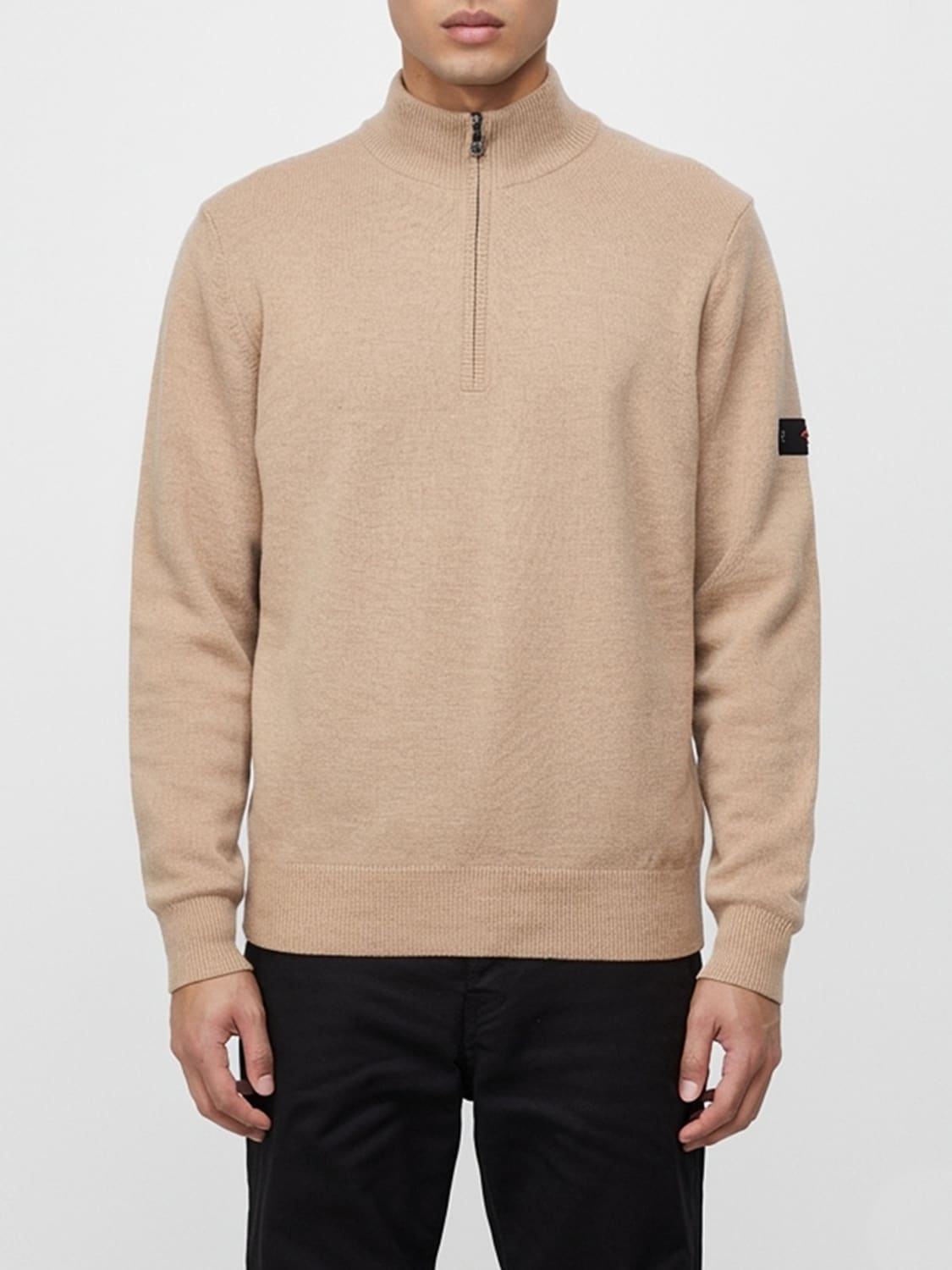 PEUTEREY PULLOVER: Pullover herren Peuterey, Beige - Img 1