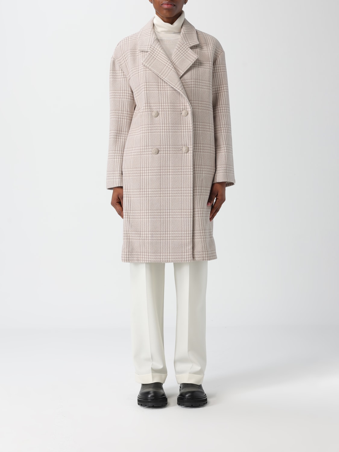 PEUTEREY COAT: Coat woman Peuterey, Yellow Cream - Img 1