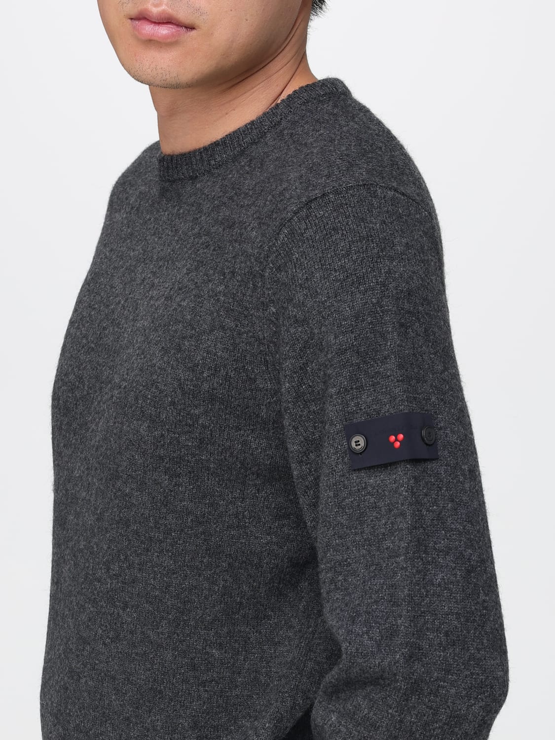 PEUTEREY PULLOVER: Pullover herren Peuterey, Charcoal - Img 3