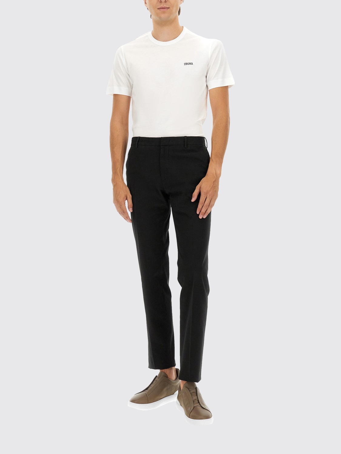 ZEGNA PANTS: Pants men Zegna, Black - Img 2