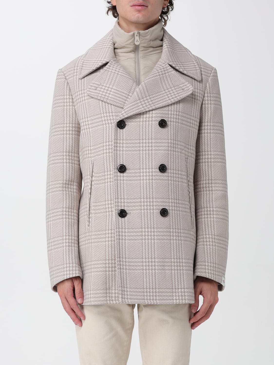 PEUTEREY COAT: Jacket men Peuterey, Yellow Cream - Img 1