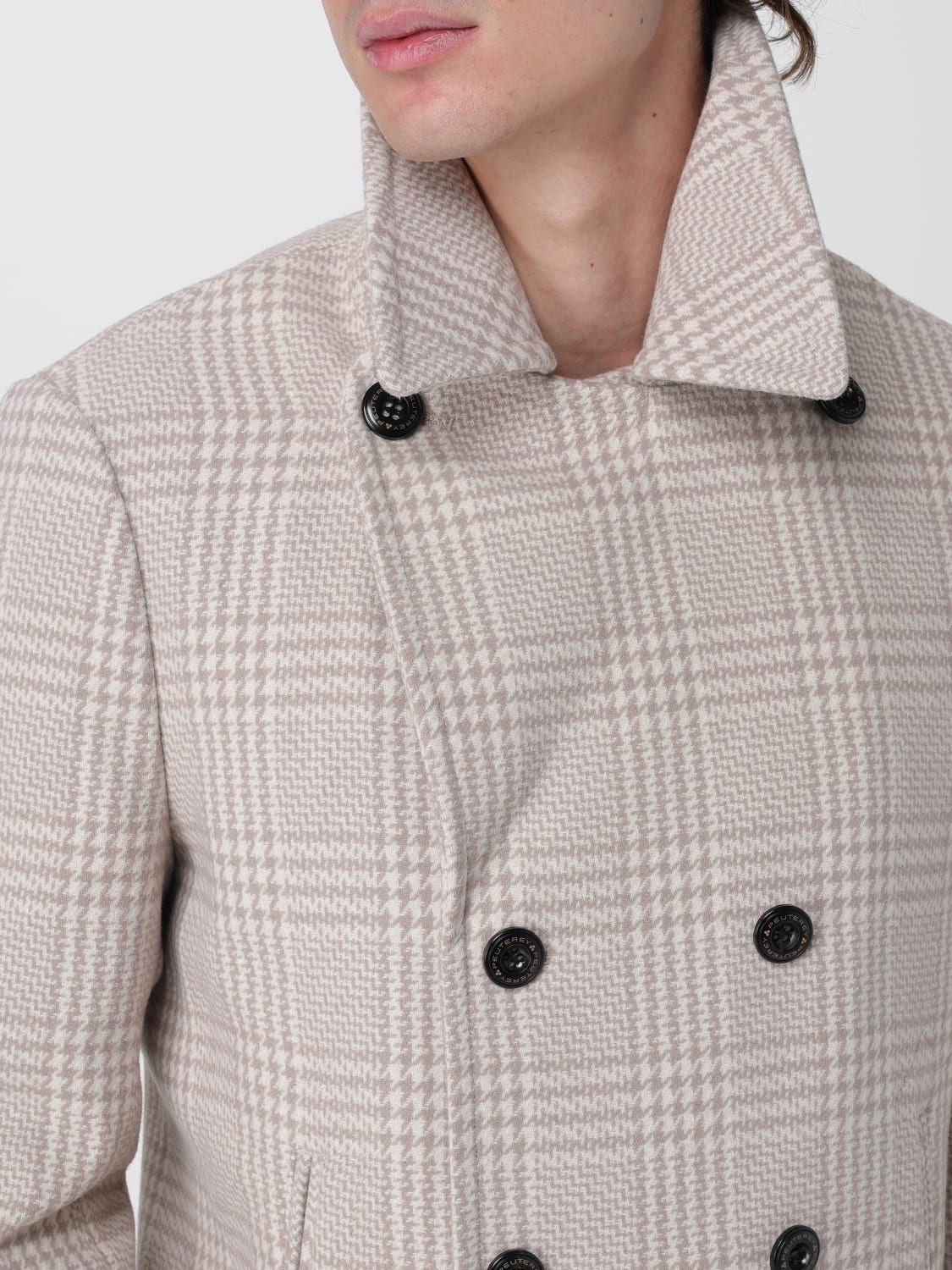 PEUTEREY COAT: Jacket men Peuterey, Yellow Cream - Img 4