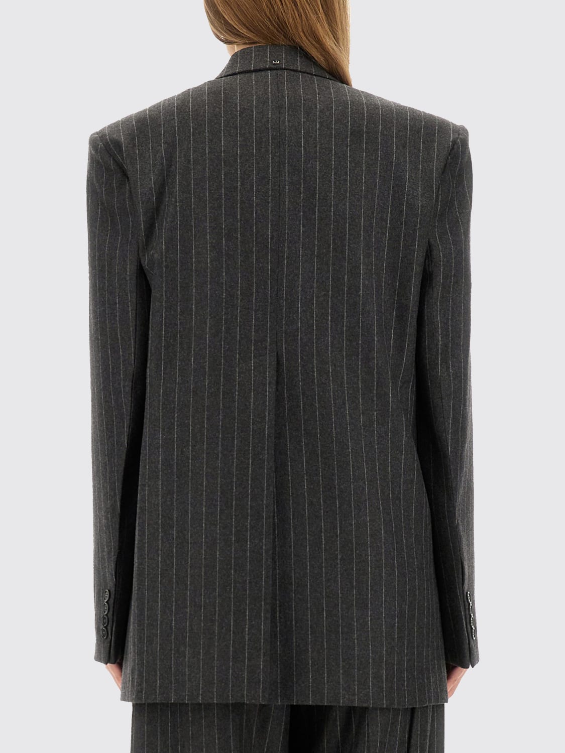 SPORTMAX JACKET: Blazer woman Sportmax, Charcoal - Img 3