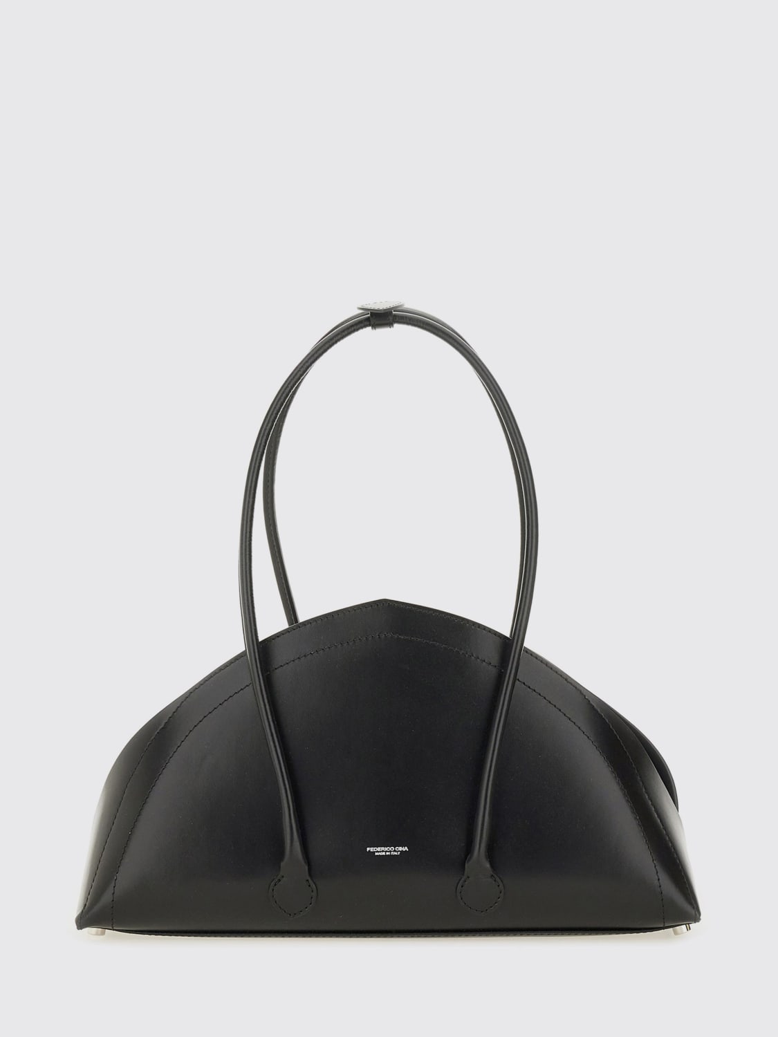 FEDERICO CINA SHOULDER BAG: Crossbody bags woman Federico Cina, Black - Img 1