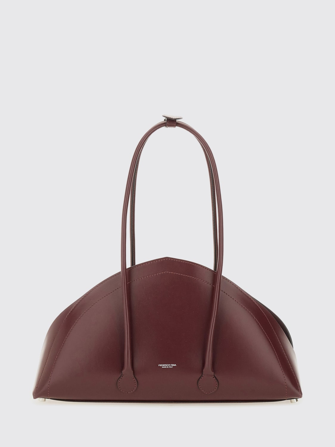 FEDERICO CINA SCHULTERTASCHE: Umhängetasche damen Federico Cina, Rot - Img 1