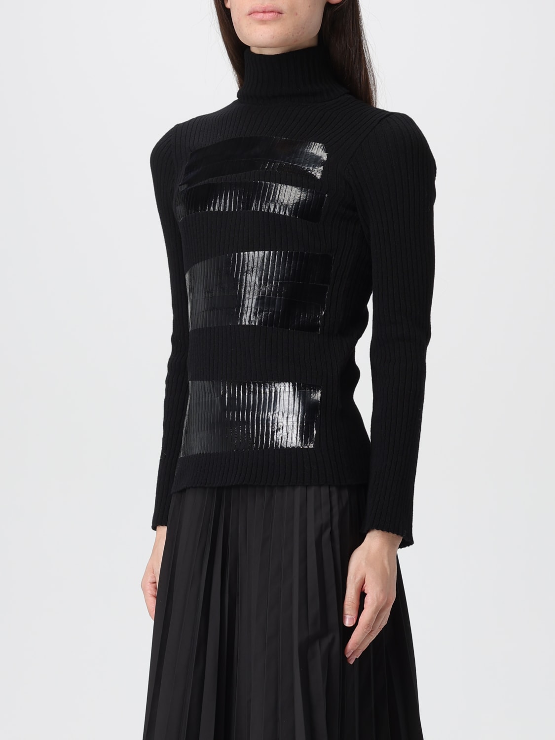 MM6 MAISON MARGIELA SWEATER: Sweater woman Mm6 Maison Margiela, Black - Img 4