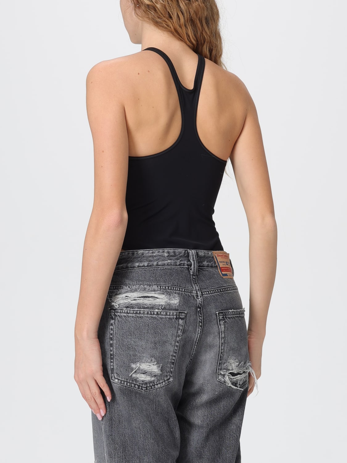 DIESEL TOP: Bodysuit woman Diesel, Black - Img 3