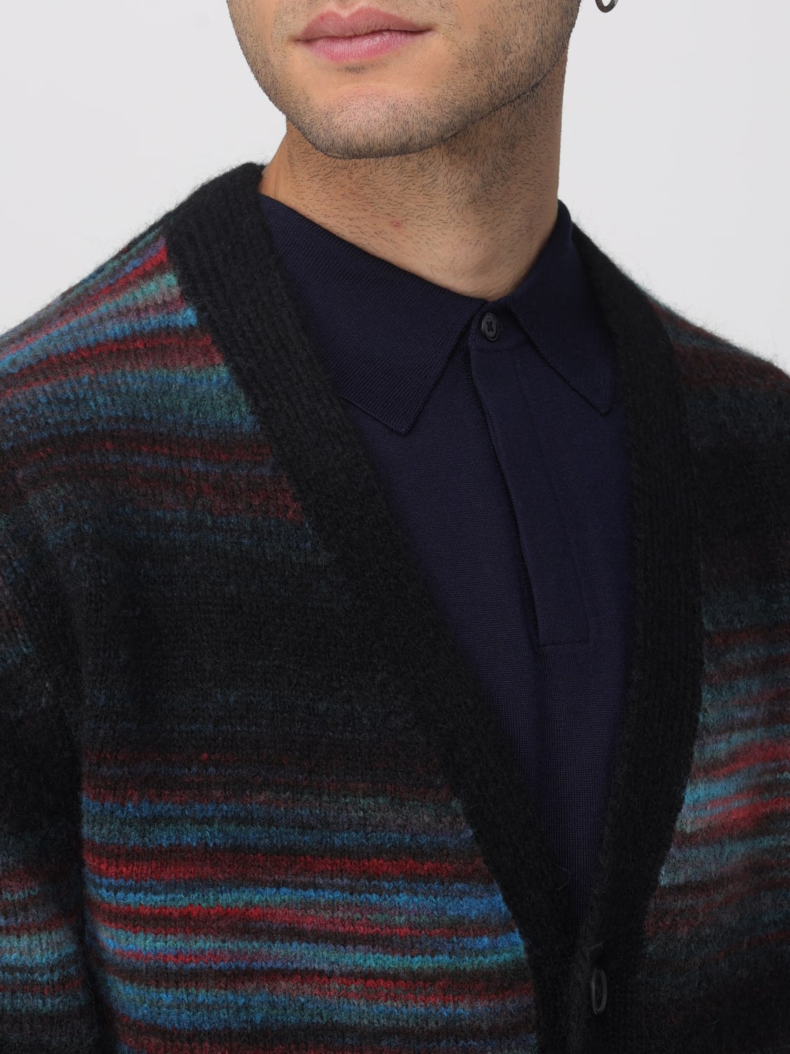 PAUL SMITH 毛衣: 毛衣 男士 Paul Smith, 黑色 - Img 4