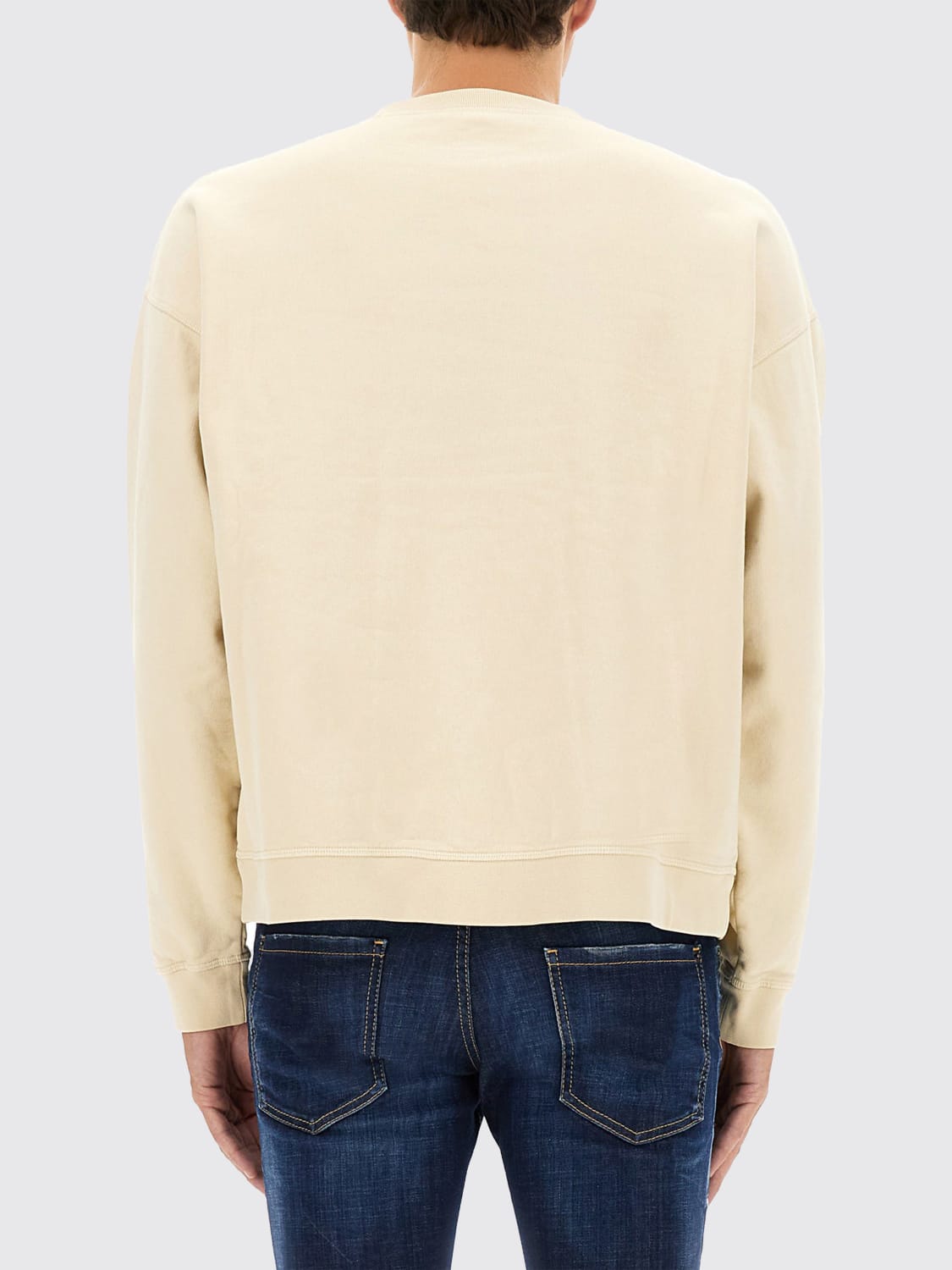 DSQUARED2 SWEATSHIRT: Sweatshirt men Dsquared2, White - Img 3