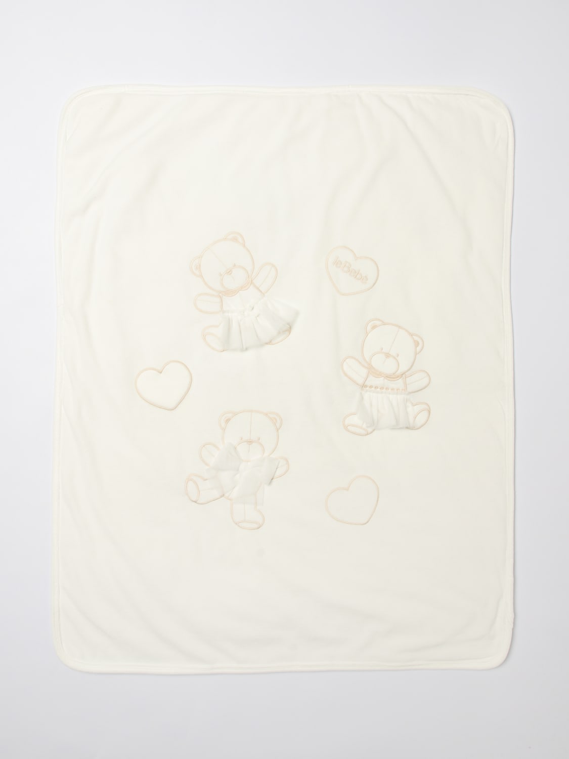 LE BEBE' BLANKET: Blanket kids Le Bebe', Yellow Cream - Img 2