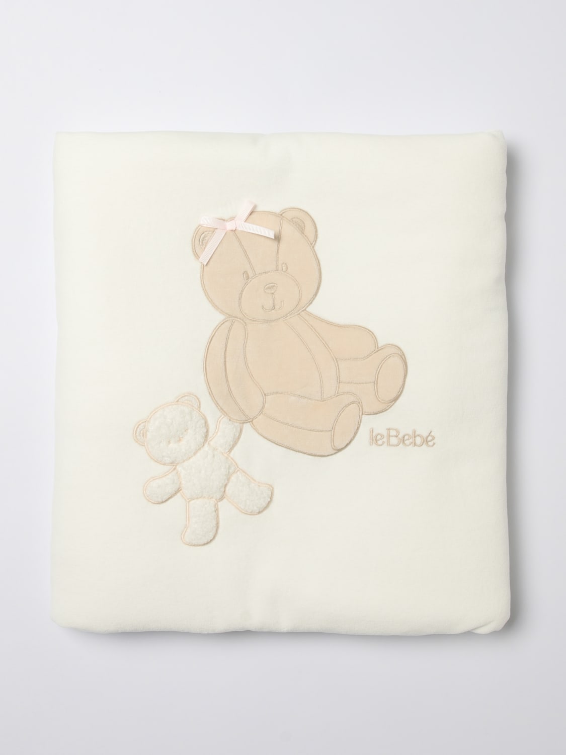 LE BEBE' BLANKET: Blanket kids Le Bebe', Yellow Cream - Img 1