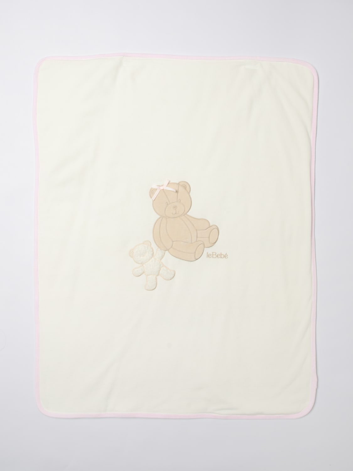 LE BEBE' BLANKET: Blanket kids Le Bebe', Yellow Cream - Img 2