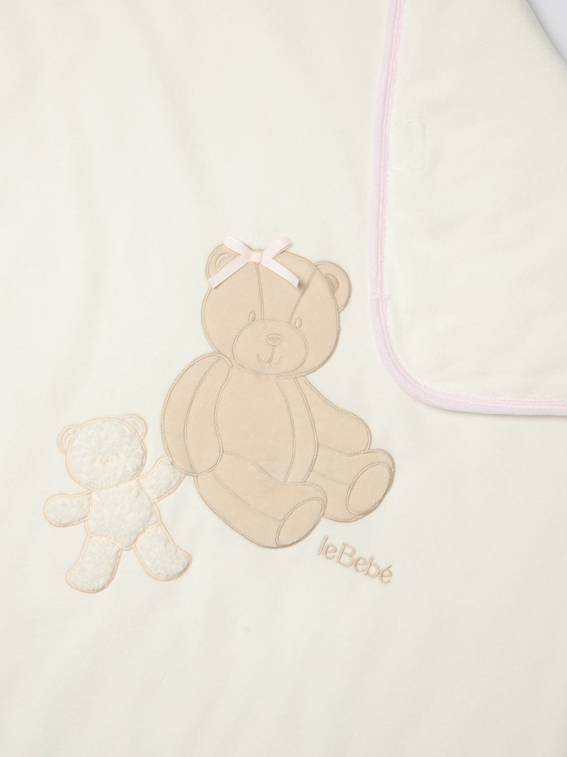 LE BEBE' BLANKET: Blanket kids Le Bebe', Yellow Cream - Img 3