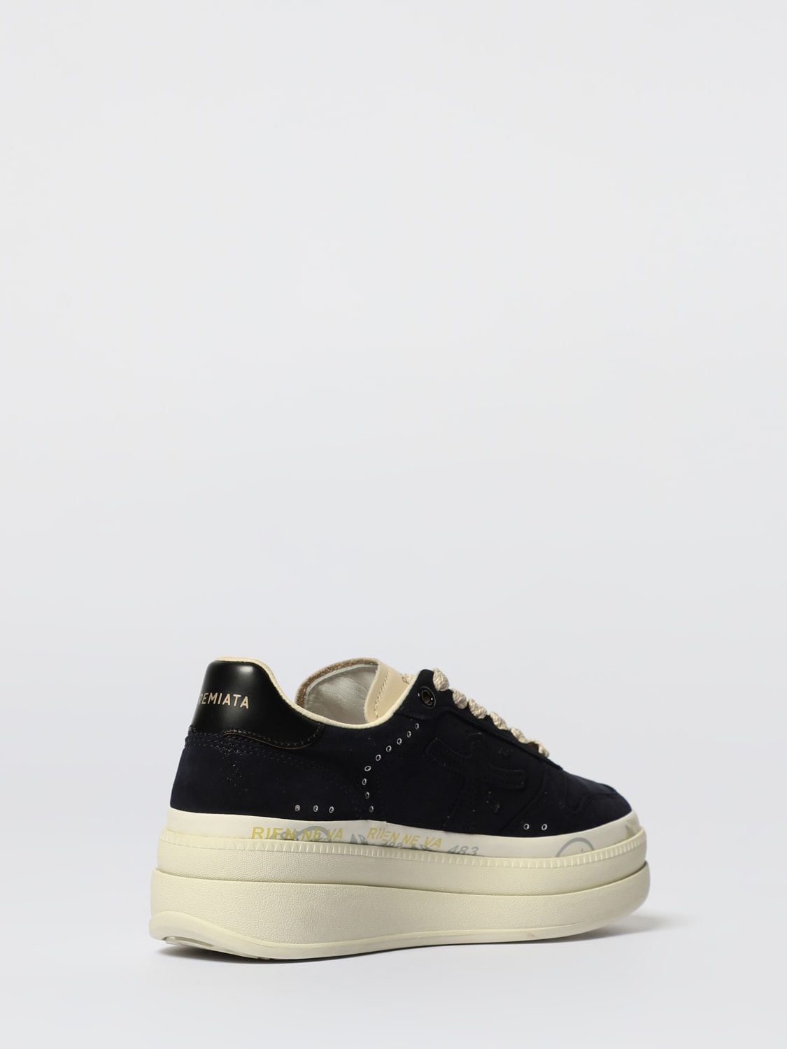 PREMIATA ZAPATILLAS: Zapatillas mujer Premiata, Azul Oscuro - Img 3