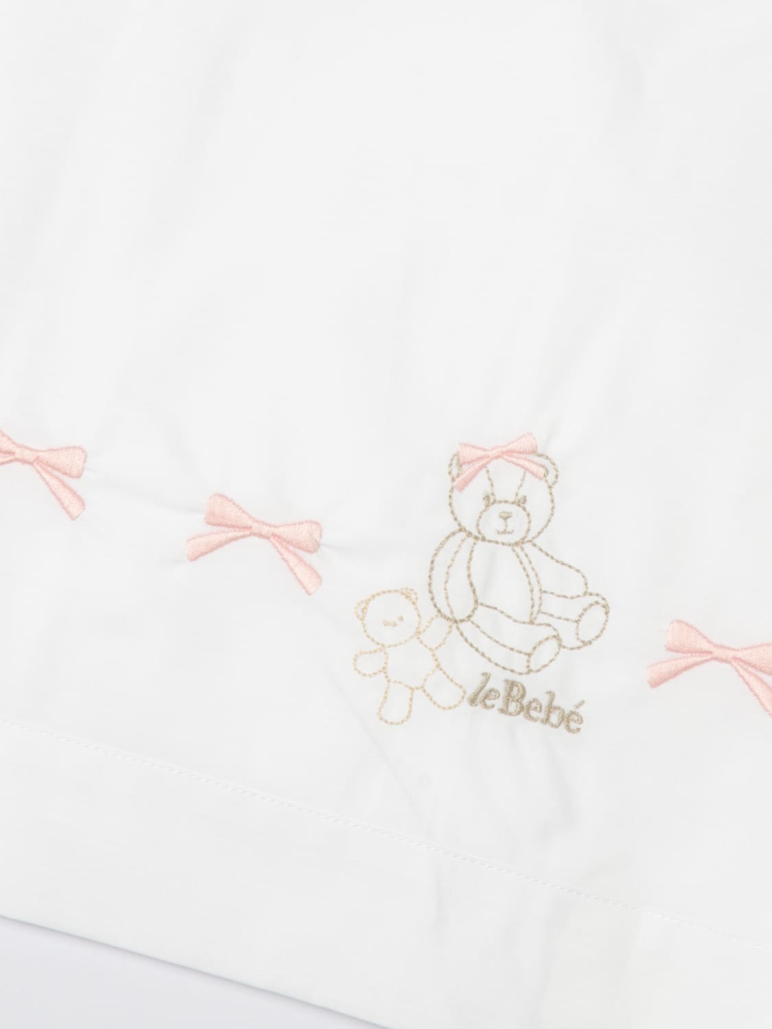 LE BEBE' SHEET: Sheets kids Le Bebe', White - Img 2