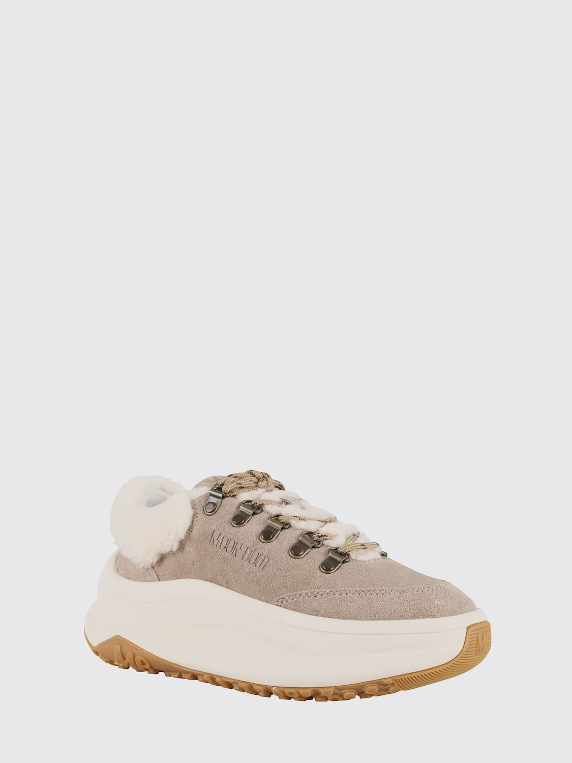 MOON BOOT SNEAKERS: Schuhe damen Moon Boot, Beige - Img 2
