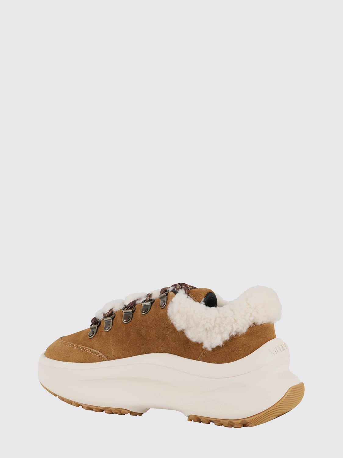 MOON BOOT SNEAKERS: Schuhe damen Moon Boot, Braun - Img 3