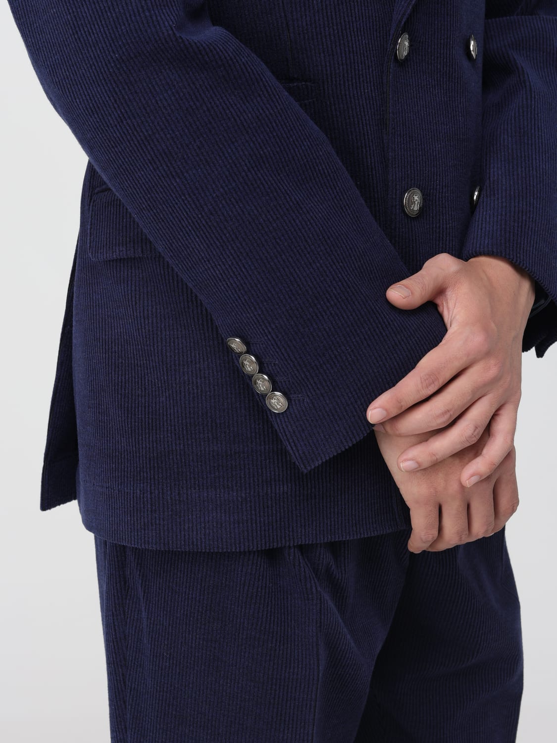 BRUNELLO CUCINELLI SUIT: Suit men Brunello Cucinelli, Blue - Img 5