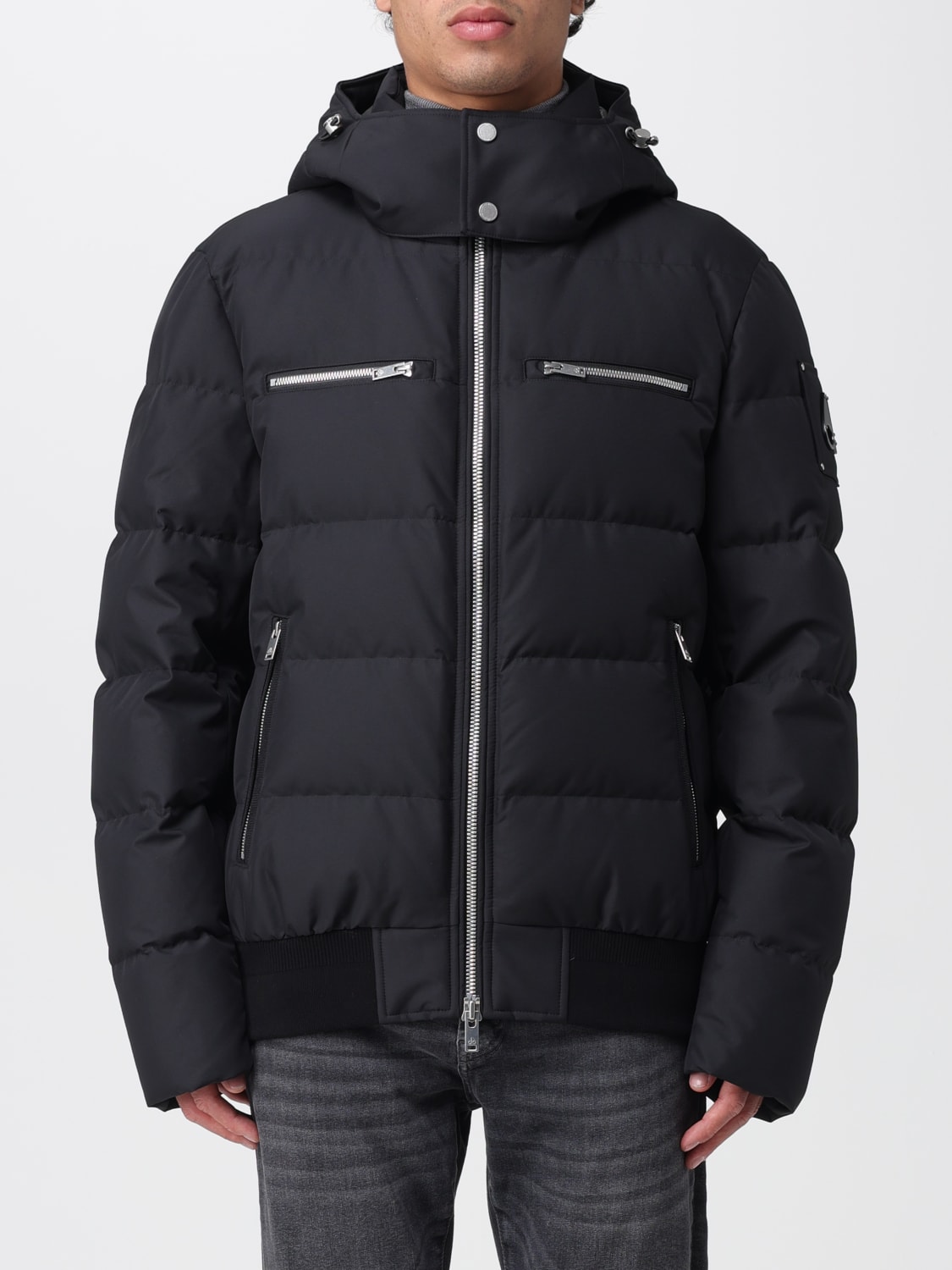 MOOSE KNUCKLES JACKE: Jacke herren Moose Knuckles, Schwarz - Img 1