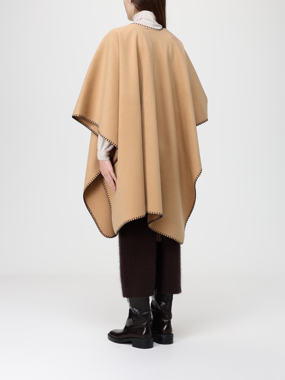 TWINSET MANTEAU: Cape femme Twinset, Naturel - Img 2