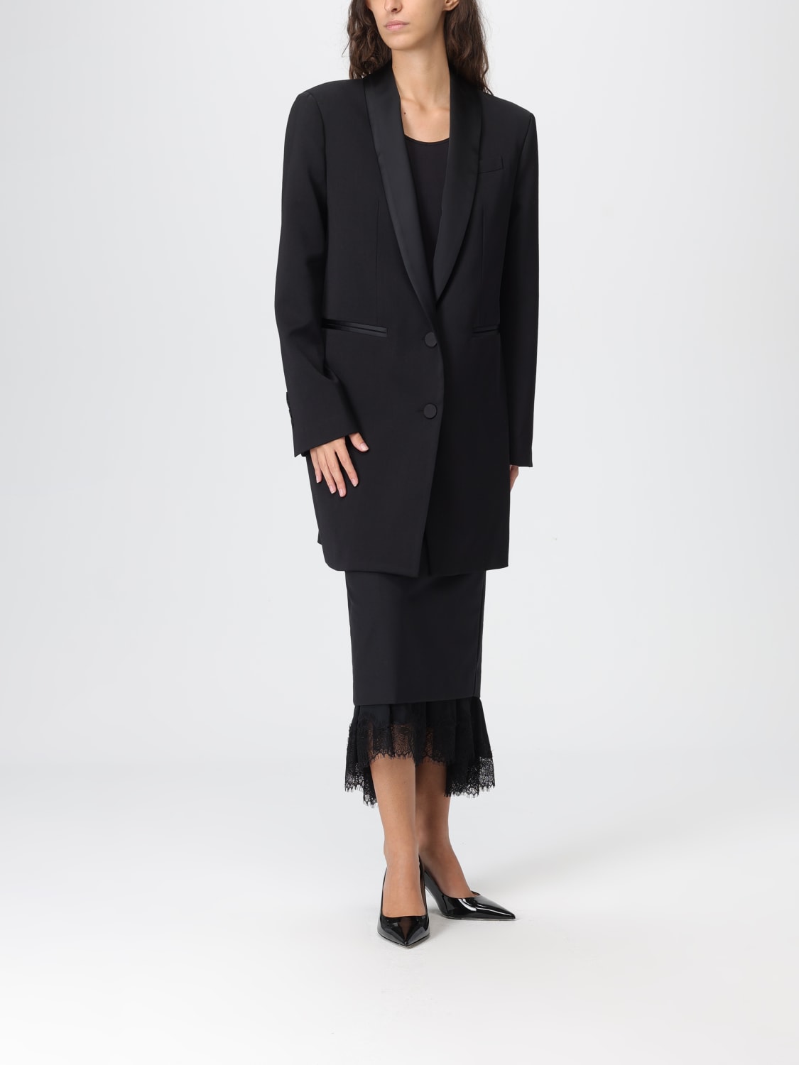 SEMICOUTURE SKIRT: Skirt woman Semicouture, Black - Img 2