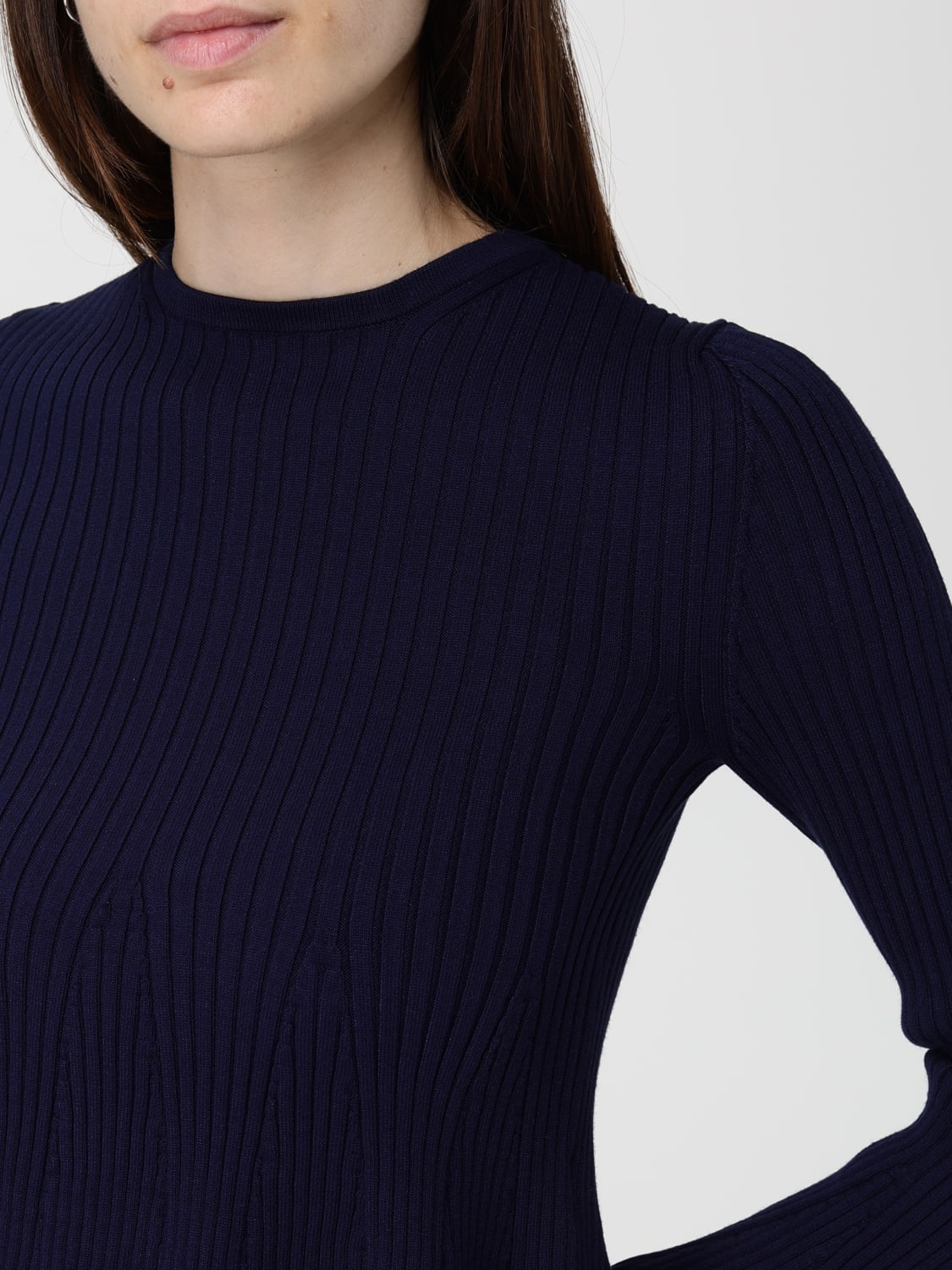 SEMICOUTURE PULLOVER: Pullover damen Semicouture, Blau - Img 3