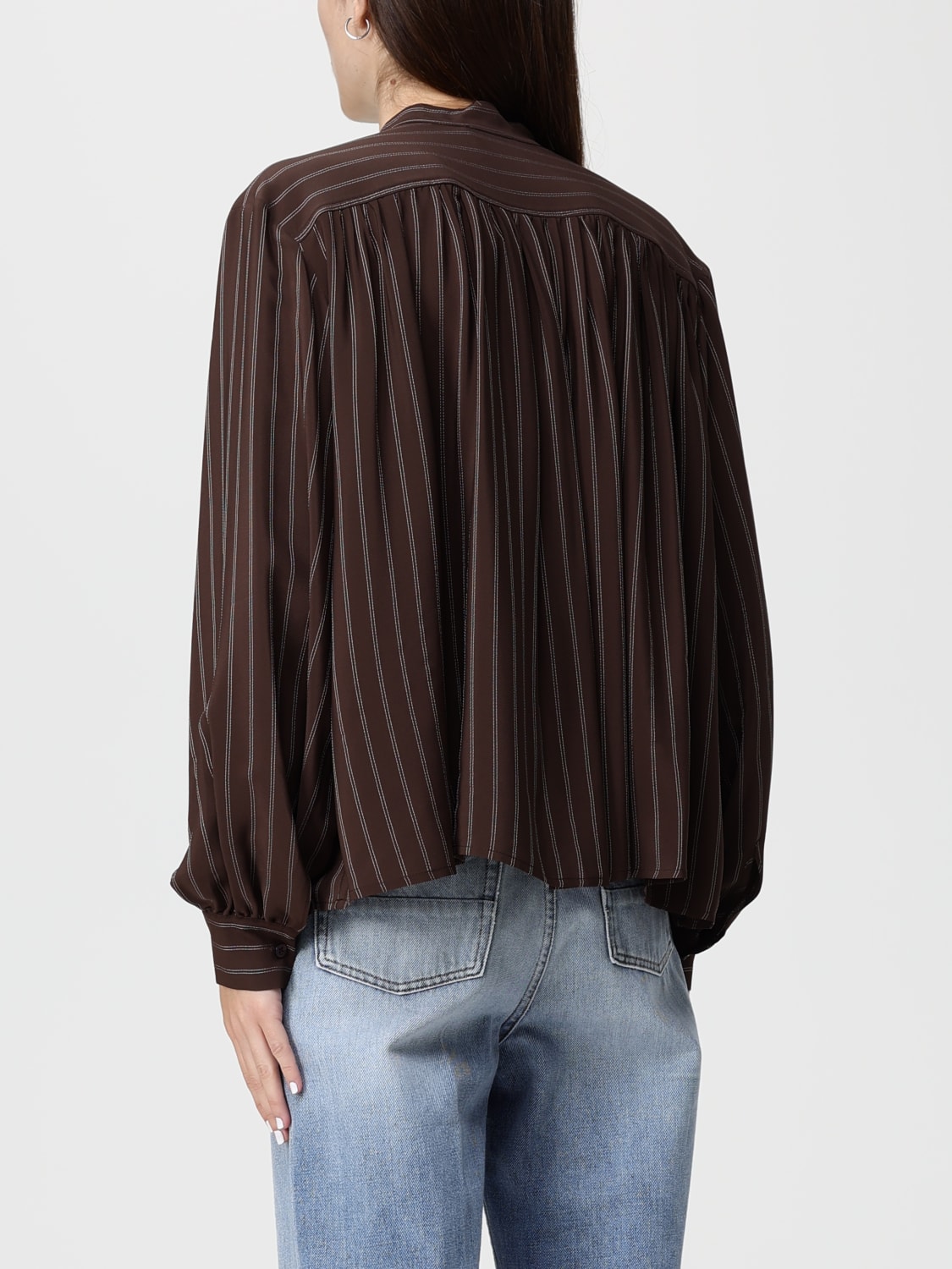 SEMICOUTURE TOP: Top femme Semicouture, Marron - Img 2