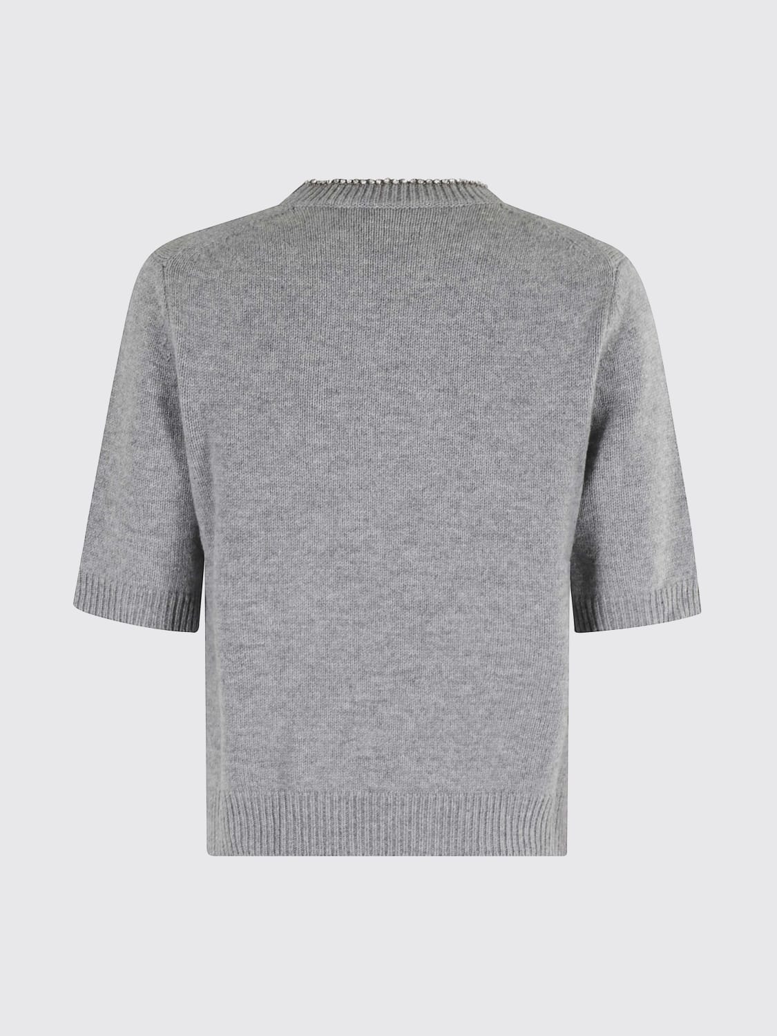 SEMICOUTURE PULLOVER: Pullover damen Semicouture, Grau - Img 2