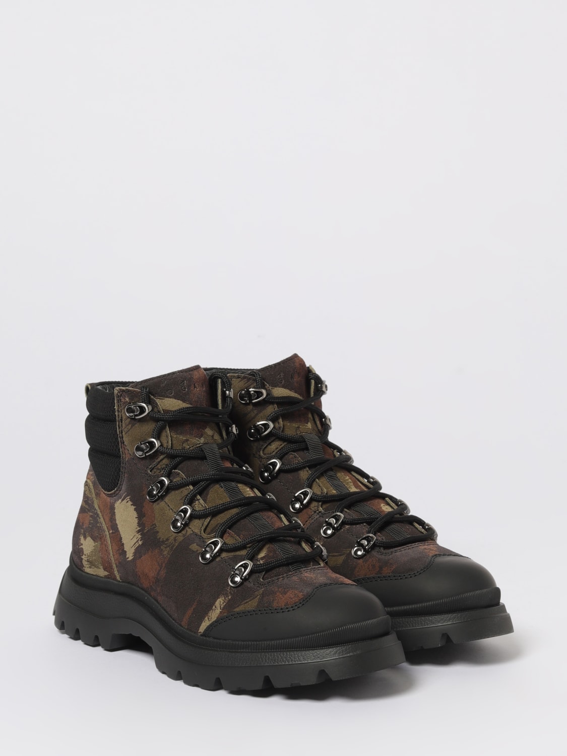 HOGAN 短靴: 短靴 男士 Hogan, 绿色 - Img 2