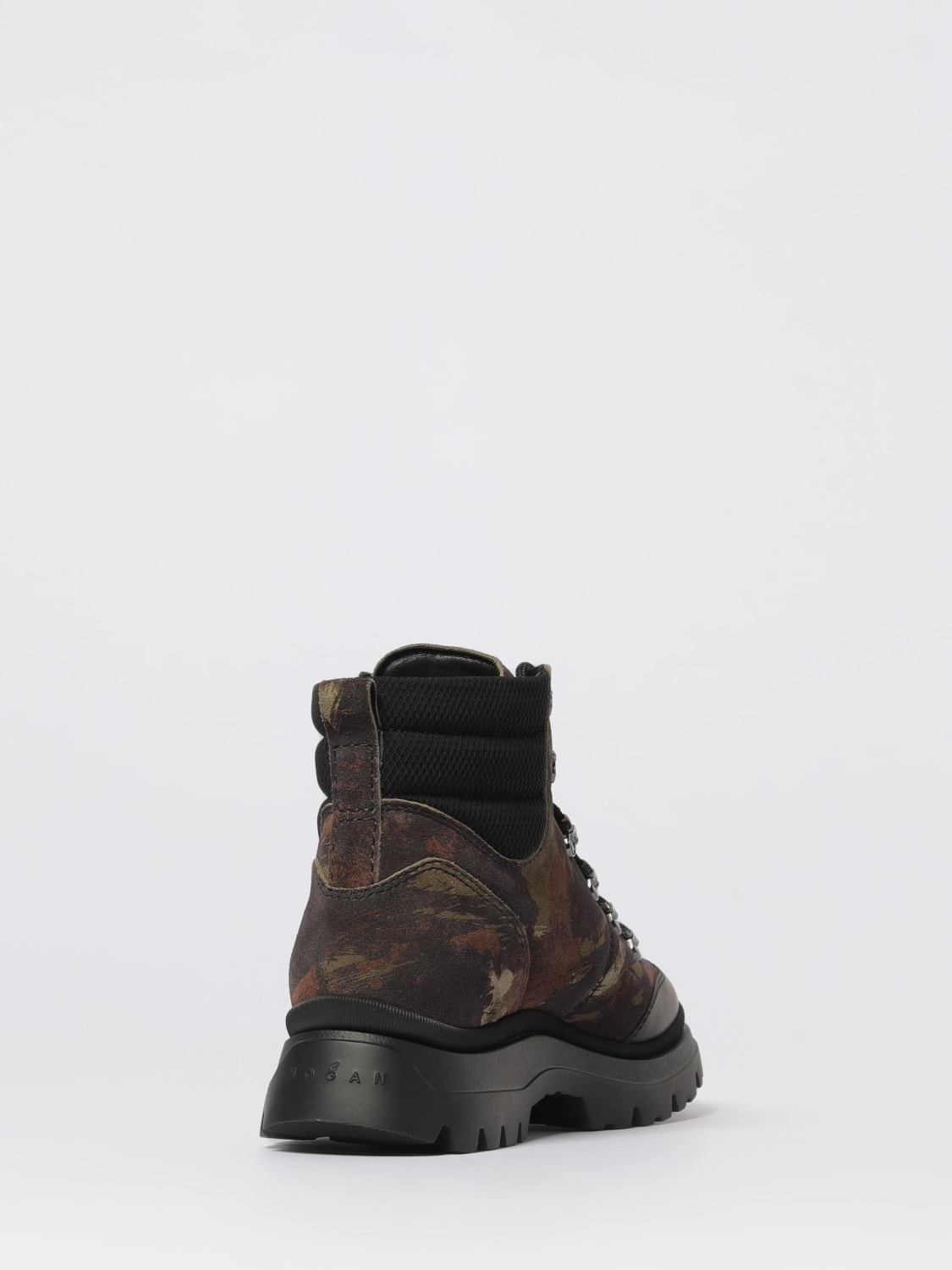 HOGAN 短靴: 短靴 男士 Hogan, 绿色 - Img 3