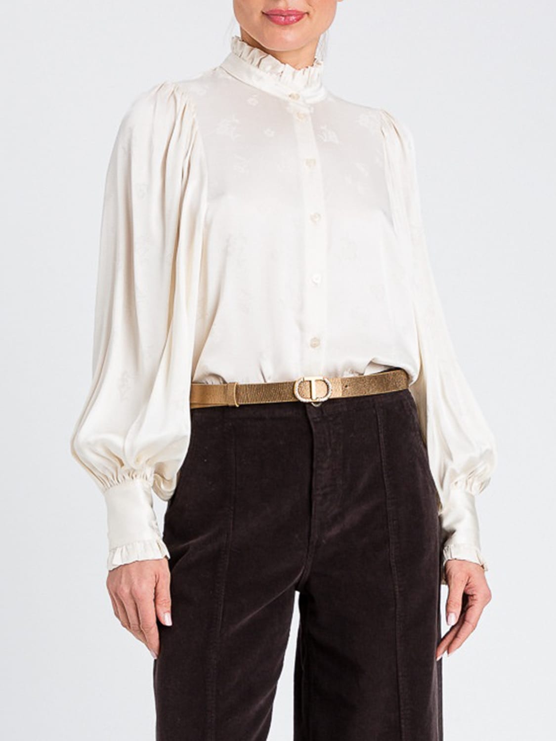 TWINSET SHIRT: Shirt woman Twinset, White - Img 1