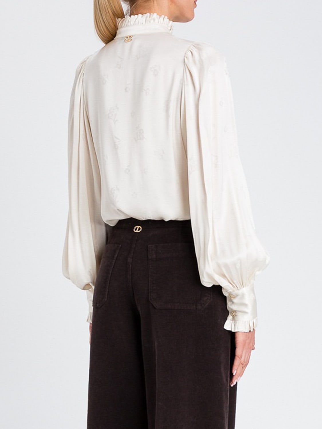 TWINSET SHIRT: Shirt woman Twinset, White - Img 3