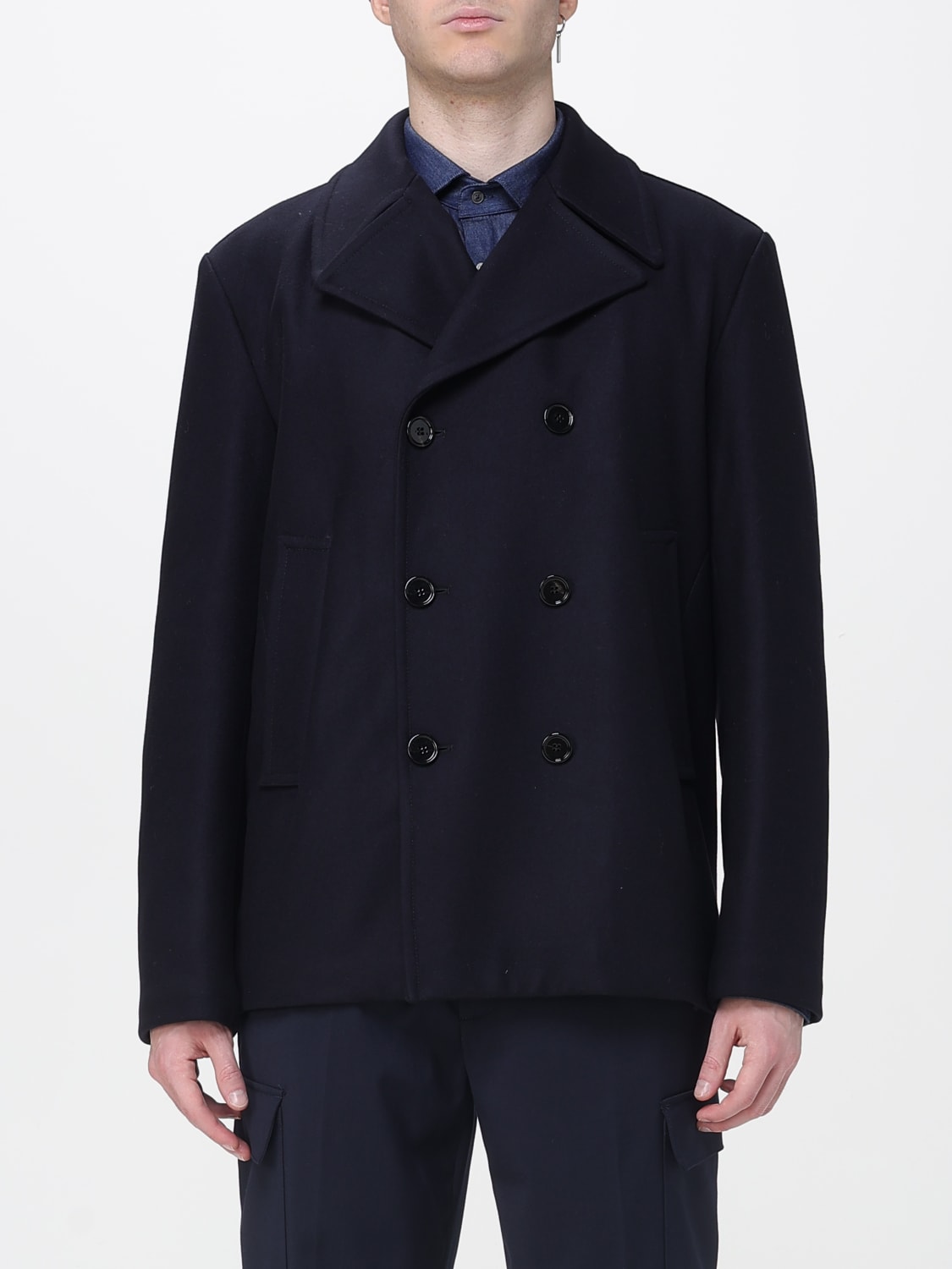 DONDUP COAT: Jacket men Dondup, Blue - Img 1