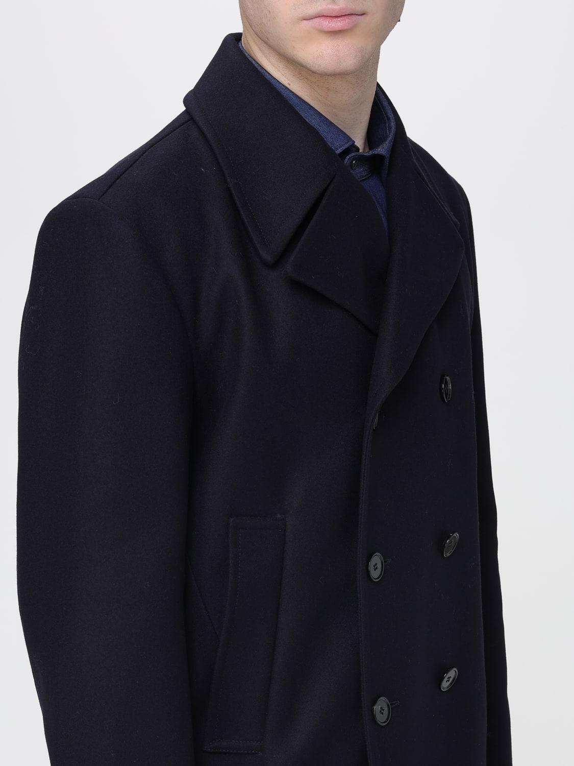 DONDUP COAT: Jacket men Dondup, Blue - Img 4