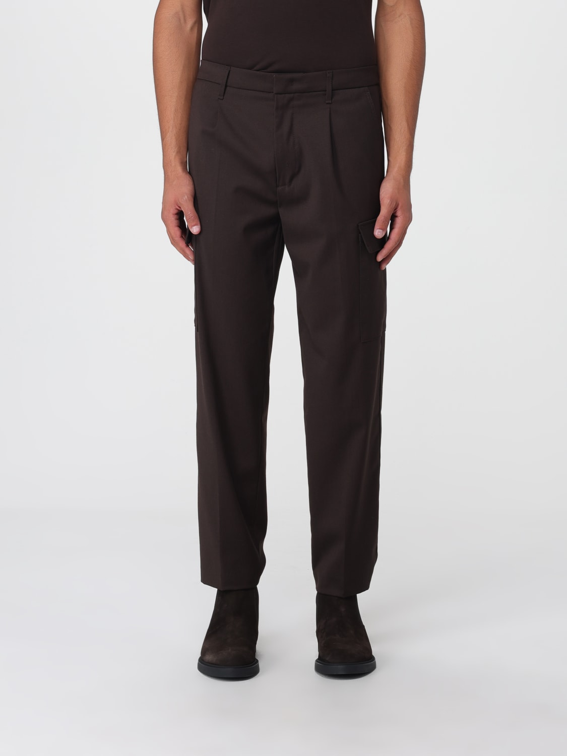 DONDUP HOSE: Hose herren Dondup, Braun - Img 1