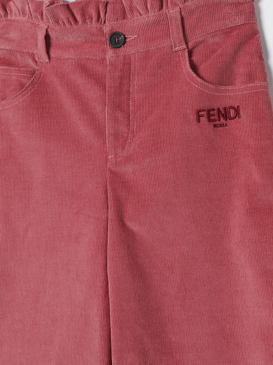 FENDI HOSE: Hose kinder Fendi, Pink - Img 3