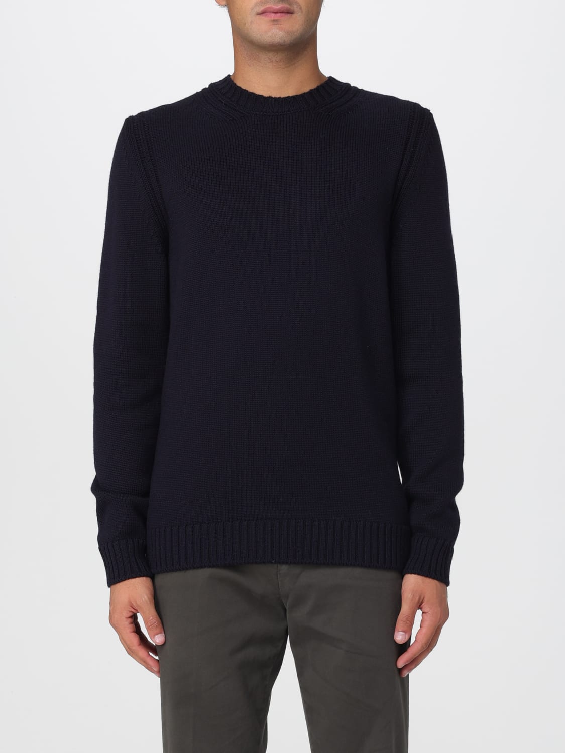 DONDUP SWEATER: Sweater men Dondup, Blue - Img 1
