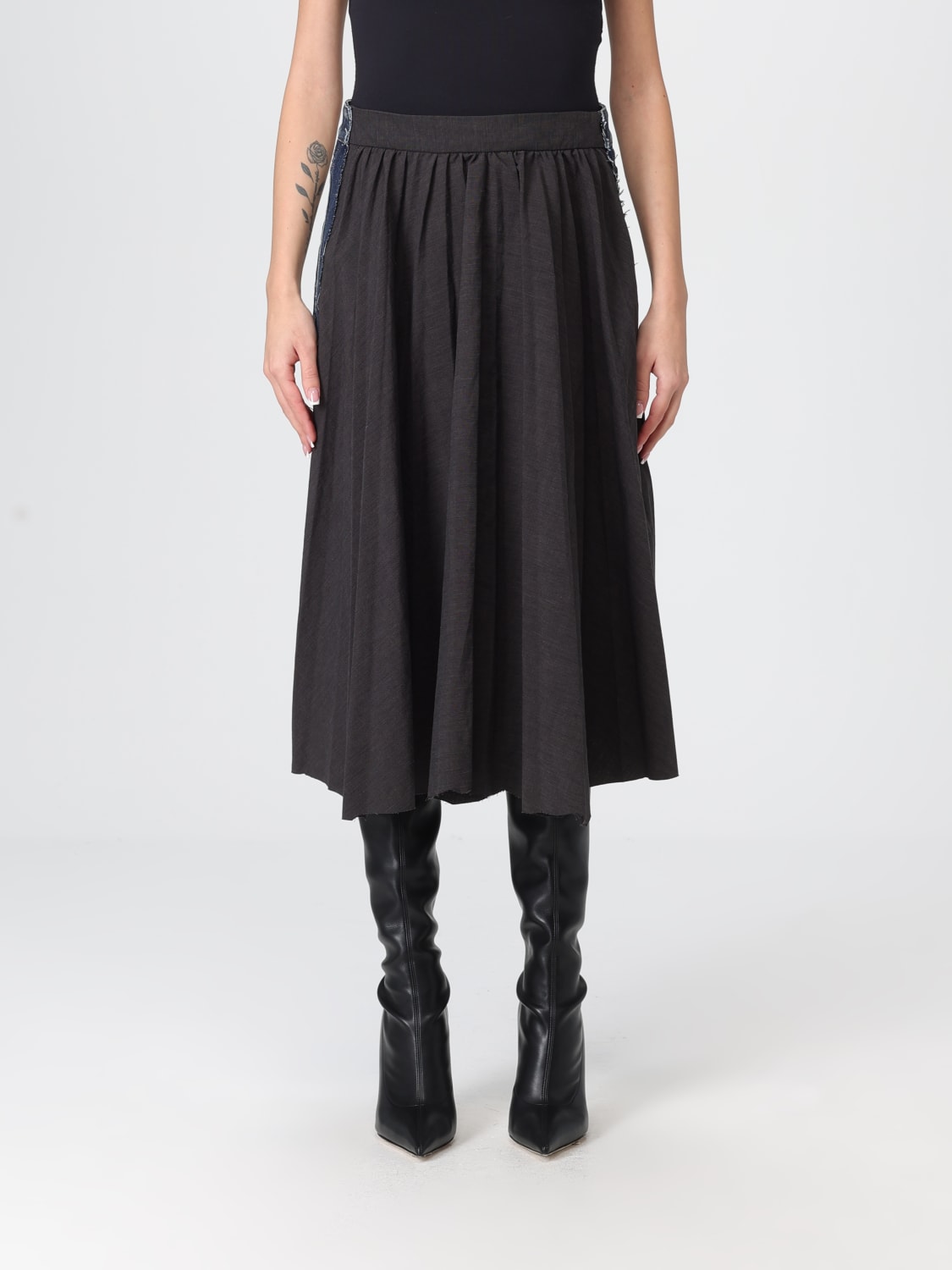 BALENCIAGA SKIRT: Skirt woman Balenciaga, Black - Img 1