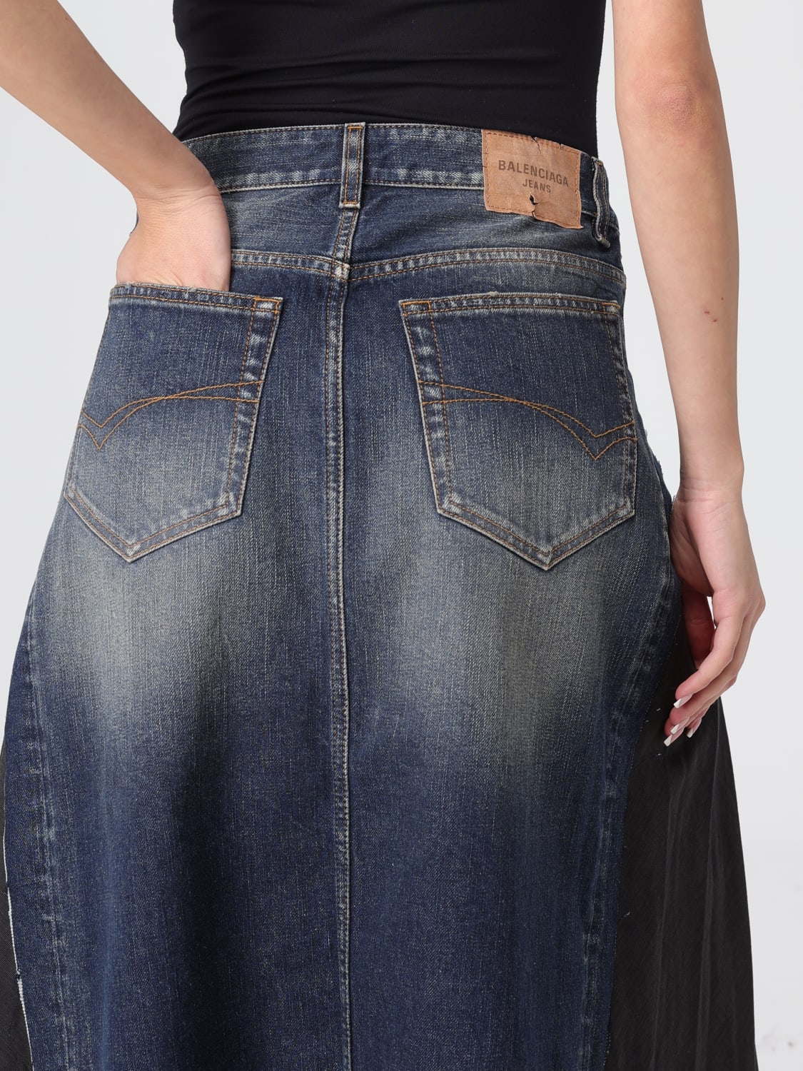 BALENCIAGA SKIRT: Skirt woman Balenciaga, Black - Img 4