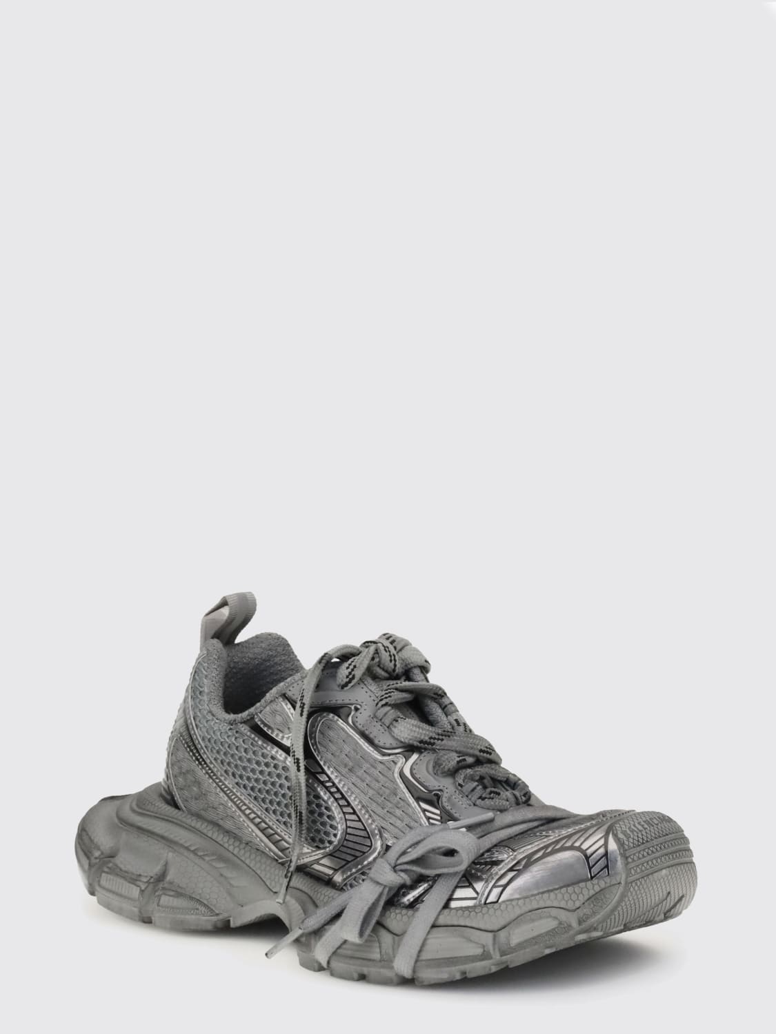 BALENCIAGA SNEAKERS: Sneakers woman Balenciaga, Grey - Img 2