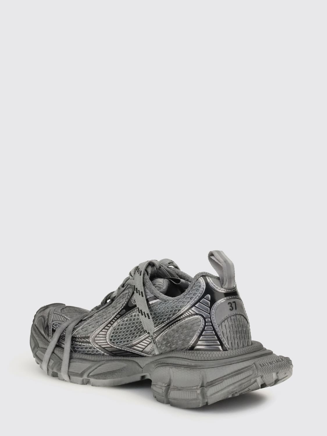 BALENCIAGA SNEAKERS: Sneakers woman Balenciaga, Grey - Img 3