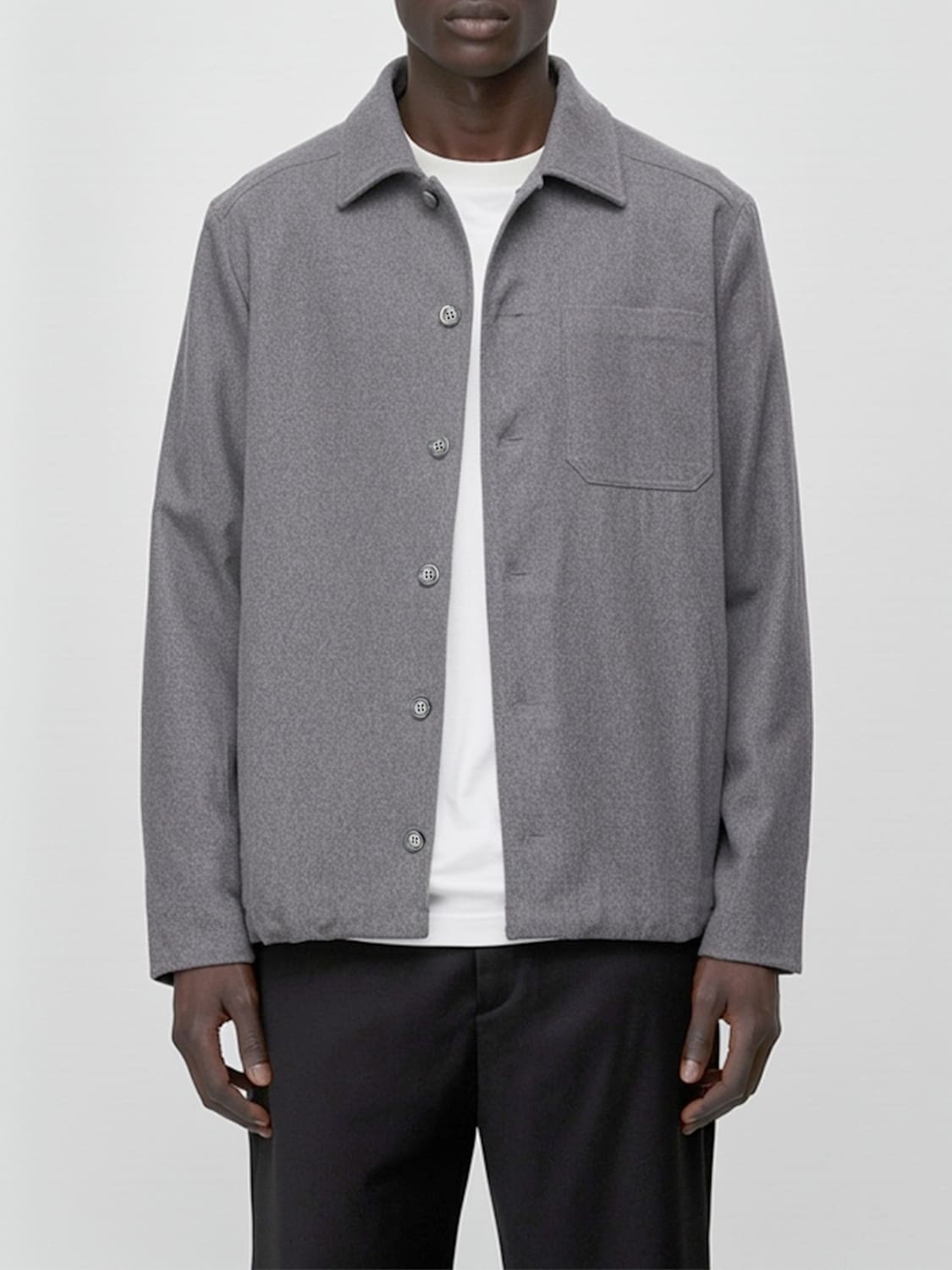 A.P.C. CAMISA: Jersey hombre A.P.C., Gris - Img 1
