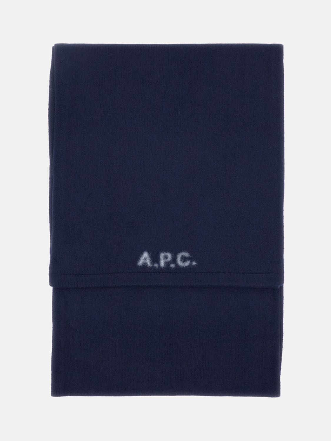 A.P.C. SCIARPA: Sciarpa A.P.C. in lana , Blue - Img 1