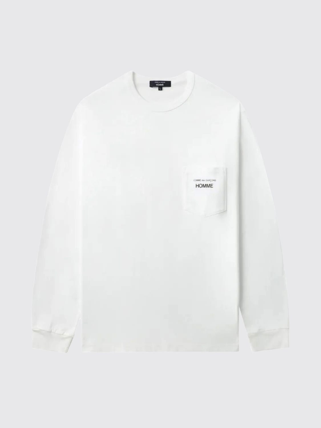 COMME DES GARÇONS HOMME PLUS CAMISETA: Camiseta hombre Comme Des Garçons Homme Plus, Blanco - Img 1