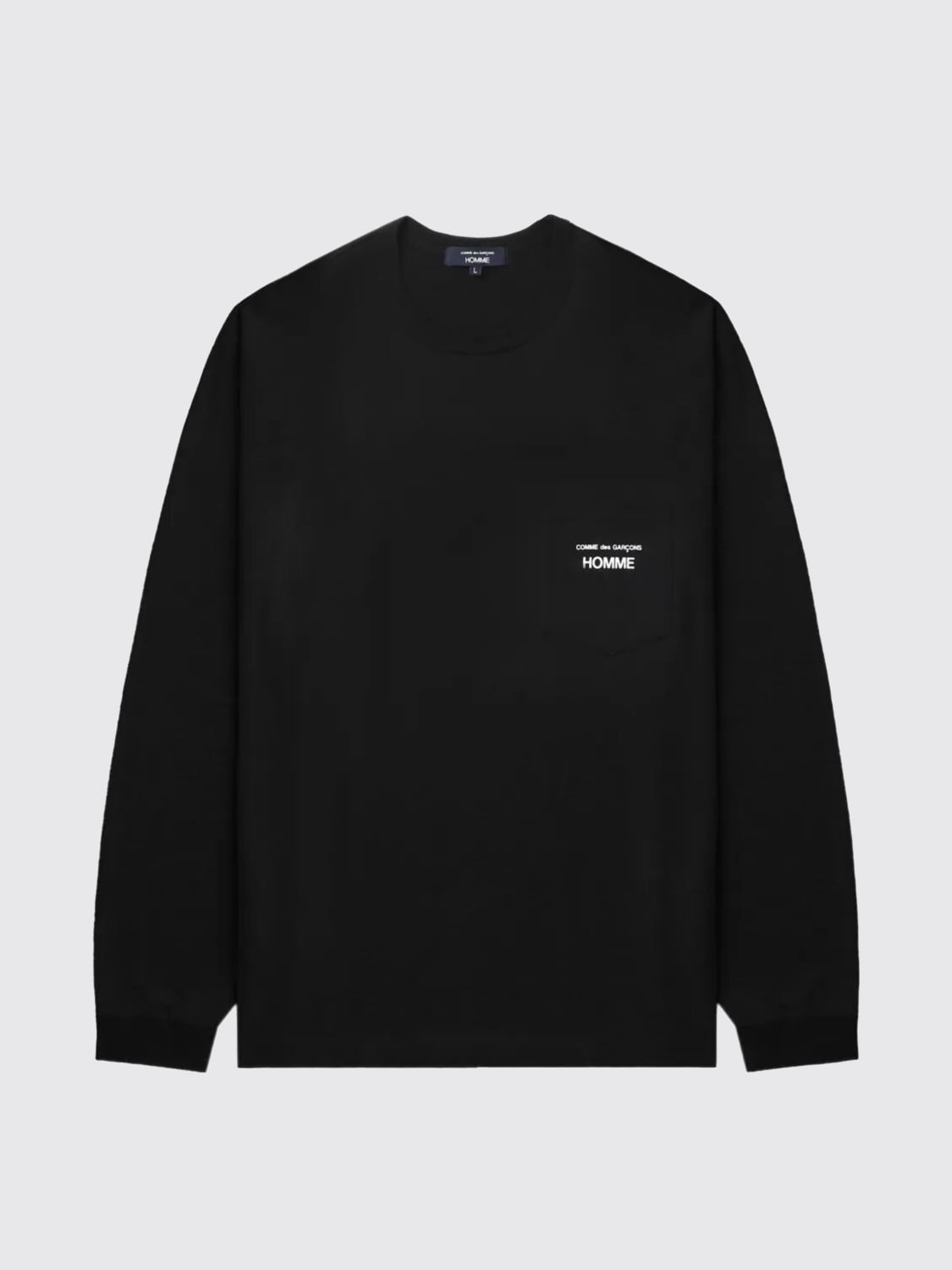 COMME DES GARÇONS HOMME PLUS T-SHIRT: T-shirt homme Comme Des Garçons Homme Plus, Noir - Img 1